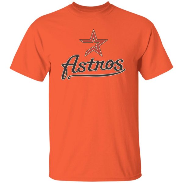 Houston Astros Baseball  Unisex Cotton. T-Shirt - Image 4