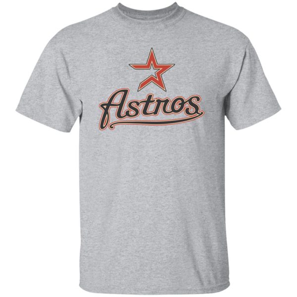 Houston Astros Baseball  Unisex Cotton. T-Shirt - Image 5