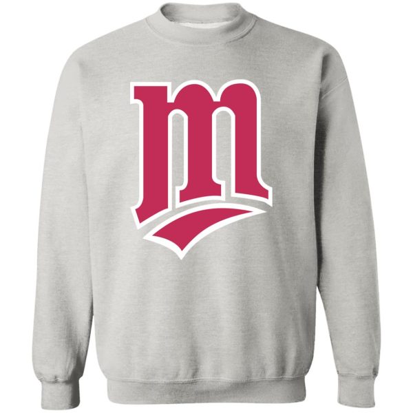 Minnesota Twins Baseball  Unisex Sizing Blend Material Crewneck Pullover Sweatshirt