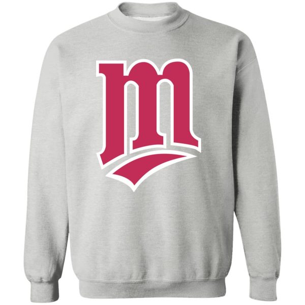 Minnesota Twins Baseball  Unisex Sizing Blend Material Crewneck Pullover Sweatshirt - Image 2