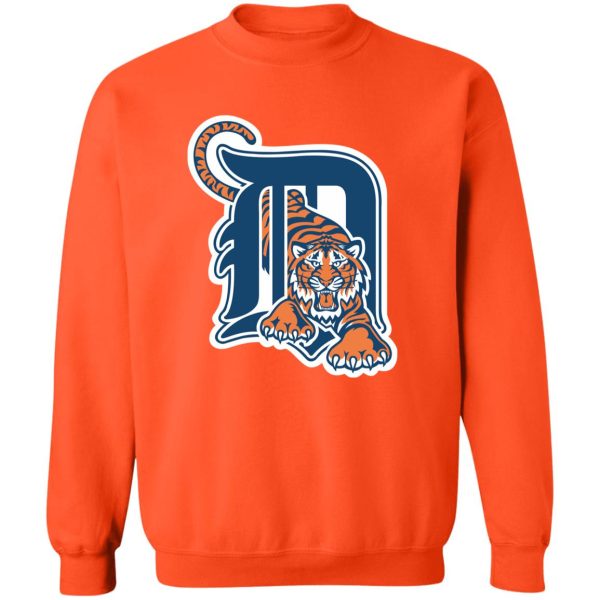 Detroit Tigers Baseball  Unisex Sizing Blend Material Crewneck Pullover Sweatshirt - Image 12