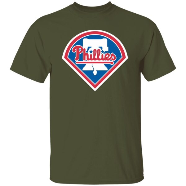 Philadelphia Phillies Baseball  Unisex Cotton. T-Shirt - Image 2