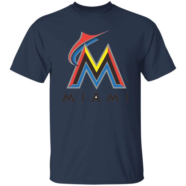 Miami Marlins Baseball  Unisex Cotton. T-Shirt - Image 7