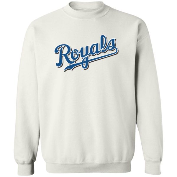 Kansas City Royals Baseball  Unisex Sizing Blend Material Crewneck Pullover Sweatshirt - Image 3