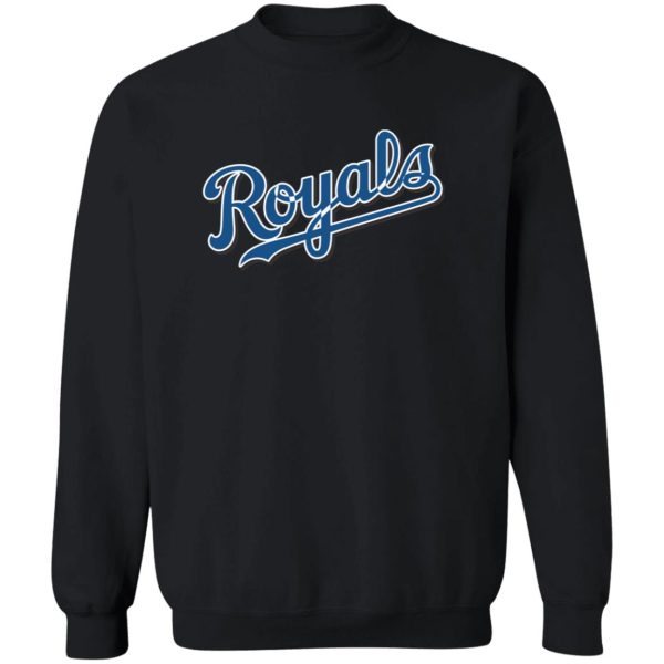 Kansas City Royals Baseball  Unisex Sizing Blend Material Crewneck Pullover Sweatshirt - Image 4