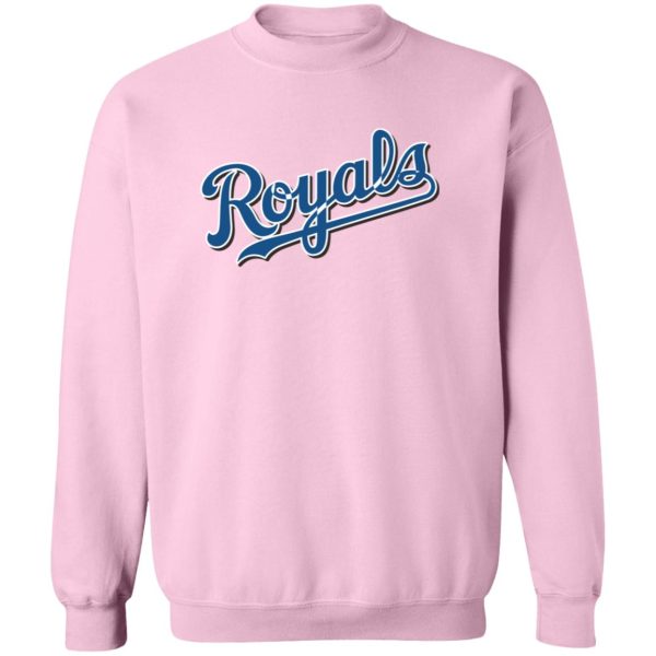 Kansas City Royals Baseball  Unisex Sizing Blend Material Crewneck Pullover Sweatshirt - Image 8