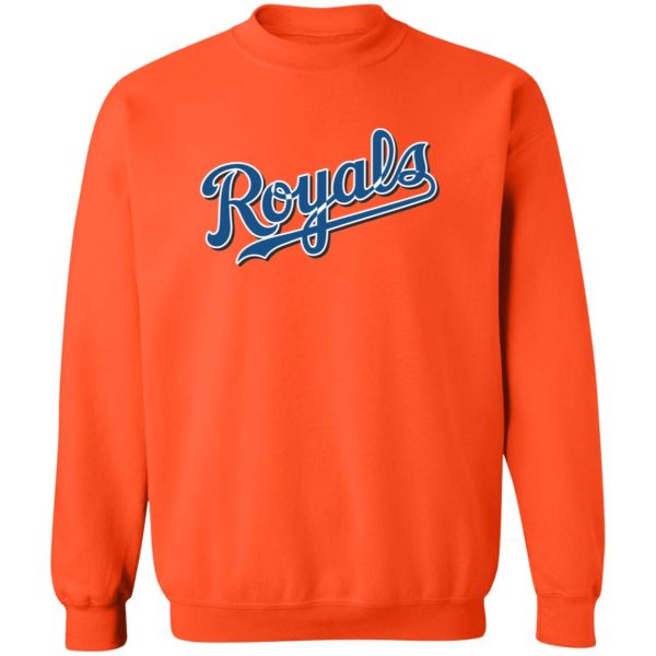 Kansas City Royals Baseball  Unisex Sizing Blend Material Crewneck Pullover Sweatshirt - Image 12