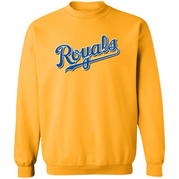 Kansas City Royals Baseball  Unisex Sizing Blend Material Crewneck Pullover Sweatshirt - Image 10