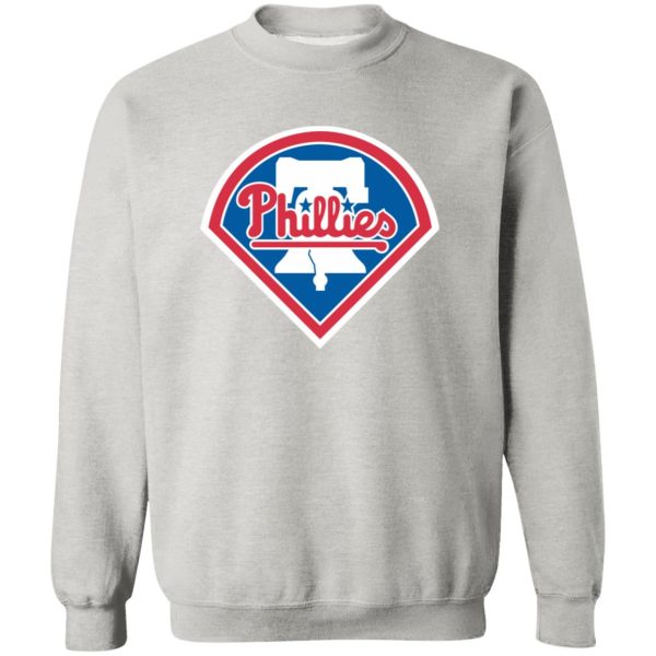 Philadelphia Phillies Baseball  Unisex Sizing Blend Material Crewneck Pullover Sweatshirt