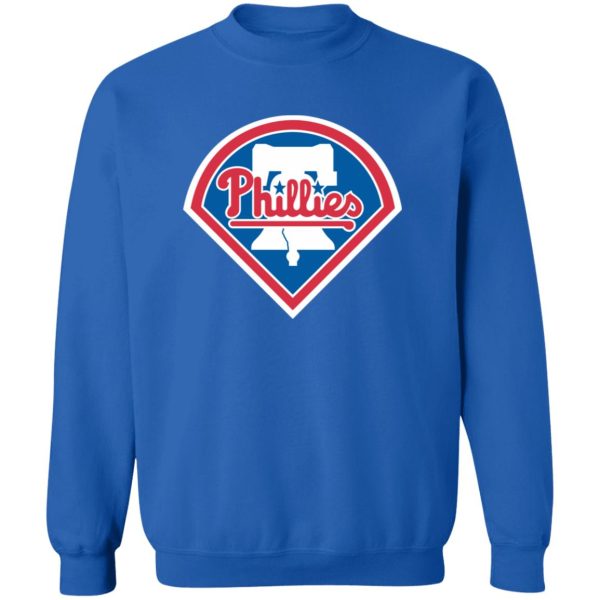 Philadelphia Phillies Baseball  Unisex Sizing Blend Material Crewneck Pullover Sweatshirt - Image 9