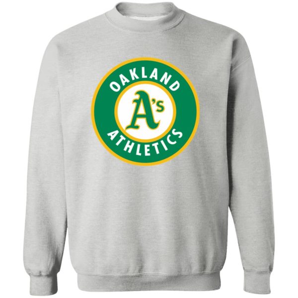 Athletics Baseball  Unisex Sizing Blend Material Crewneck Pullover Sweatshirt - Image 2