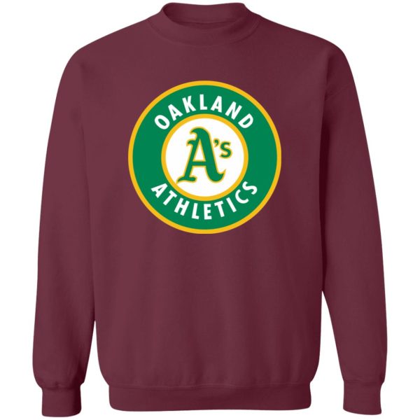 Athletics Baseball  Unisex Sizing Blend Material Crewneck Pullover Sweatshirt - Image 5