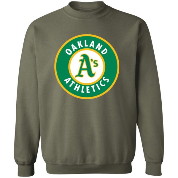 Athletics Baseball  Unisex Sizing Blend Material Crewneck Pullover Sweatshirt - Image 7