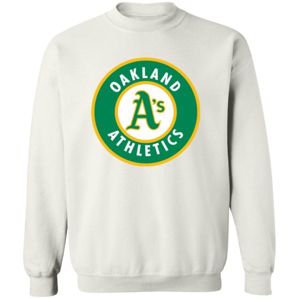 Athletics Baseball  Unisex Sizing Blend Material Crewneck Pullover Sweatshirt - Image 3