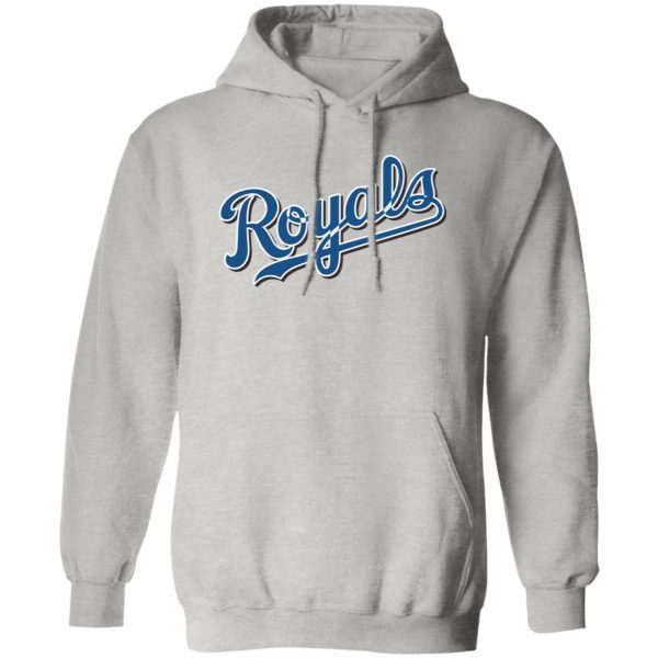 Kansas City Royals Baseball  Unisex Sizing Blend Material Pullover Hoodie