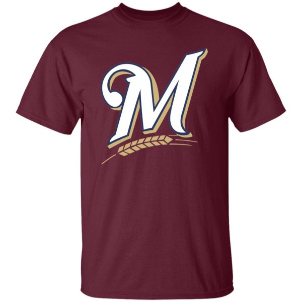 Milwaukee Brewers Baseball  Unisex Cotton. T-Shirt - Image 6