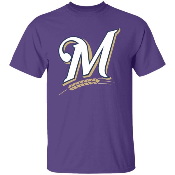 Milwaukee Brewers Baseball  Unisex Cotton. T-Shirt - Image 9