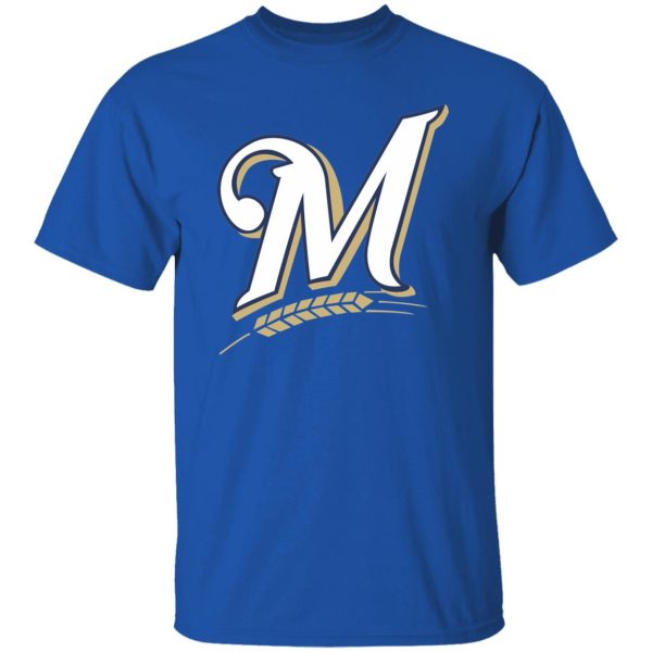 Milwaukee Brewers Baseball  Unisex Cotton. T-Shirt - Image 10