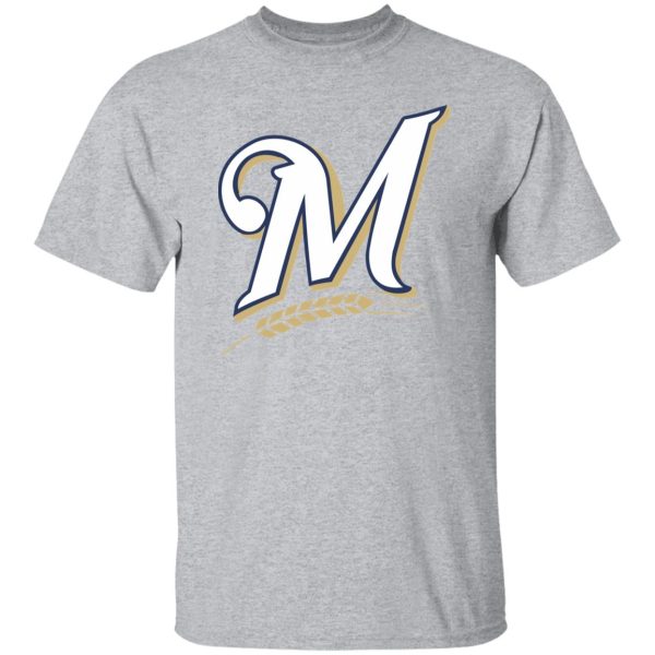 Milwaukee Brewers Baseball  Unisex Cotton. T-Shirt - Image 11