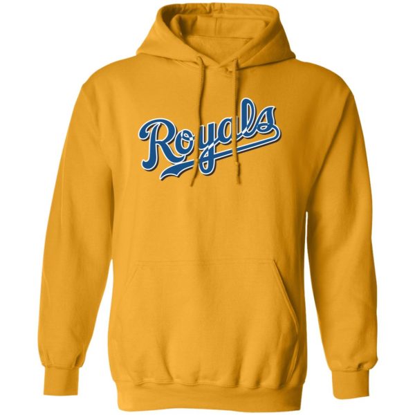 Kansas City Royals Baseball  Unisex Sizing Blend Material Pullover Hoodie - Image 6