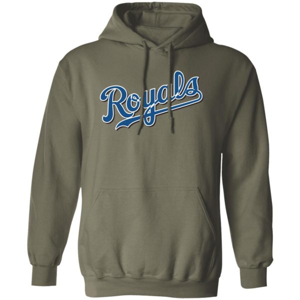 Kansas City Royals Baseball  Unisex Sizing Blend Material Pullover Hoodie - Image 9