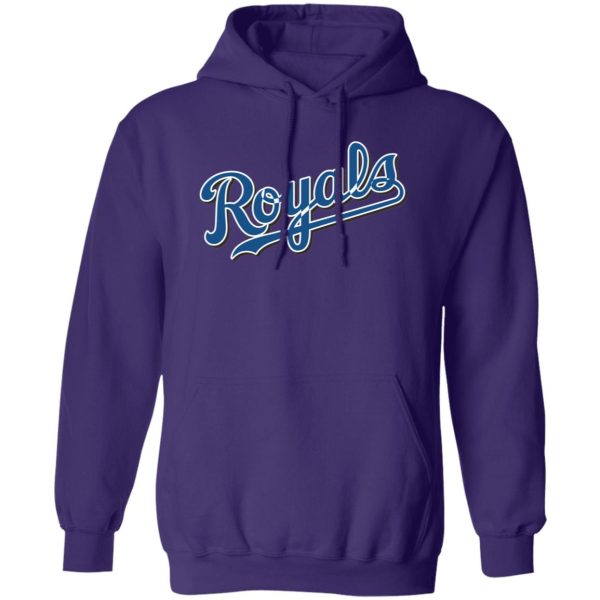 Kansas City Royals Baseball  Unisex Sizing Blend Material Pullover Hoodie - Image 11