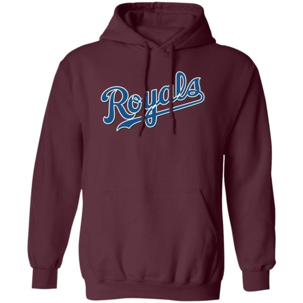 Kansas City Royals Baseball  Unisex Sizing Blend Material Pullover Hoodie - Image 8