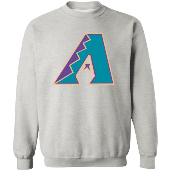 Arizona Diamondbacks Baseball  Unisex Sizing Blend Material Crewneck Pullover Sweatshirt