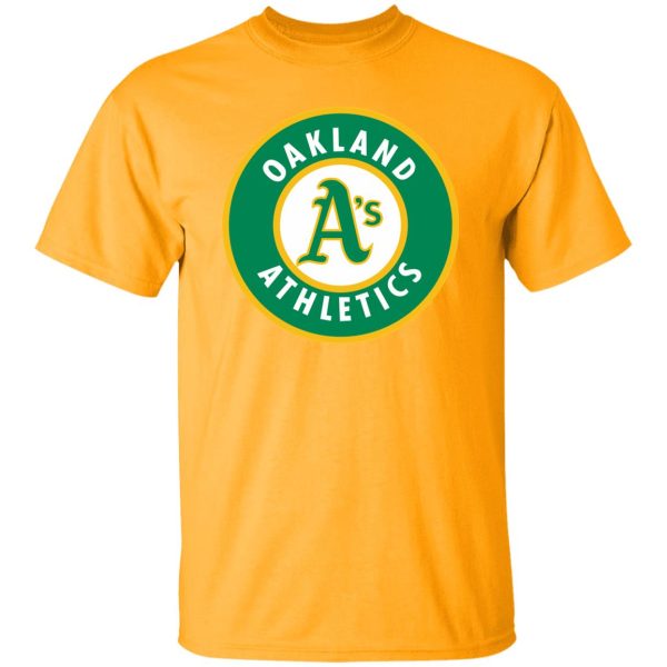 Athletics Baseball  Unisex Cotton. T-Shirt - Image 4