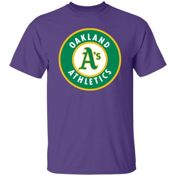 Athletics Baseball  Unisex Cotton. T-Shirt - Image 9