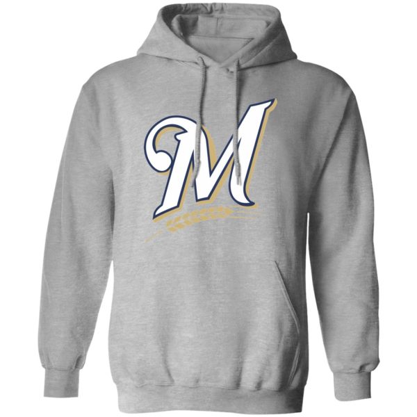 Milwaukee Brewers Baseball  Unisex Sizing Blend Material Pullover Hoodie - Image 2