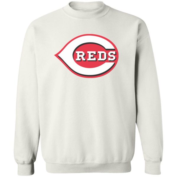 Cincinnati Reds Baseball  Unisex Sizing Blend Material Crewneck Pullover Sweatshirt - Image 3