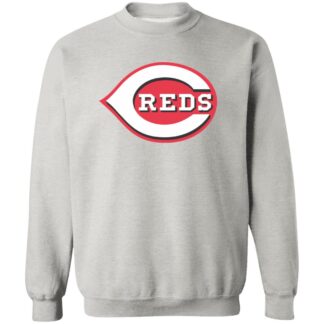 Cincinnati Reds Baseball Unisex Sizing Blend Material Crewneck Pullover Sweatshirt