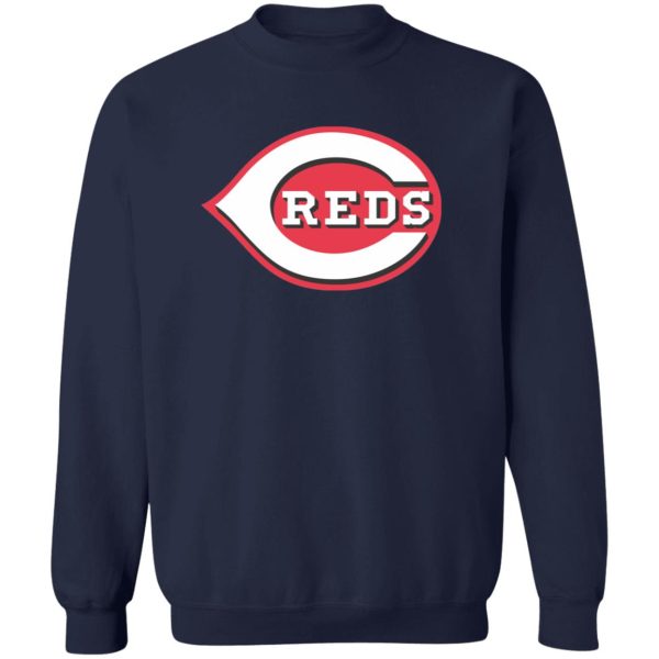 Cincinnati Reds Baseball  Unisex Sizing Blend Material Crewneck Pullover Sweatshirt - Image 6