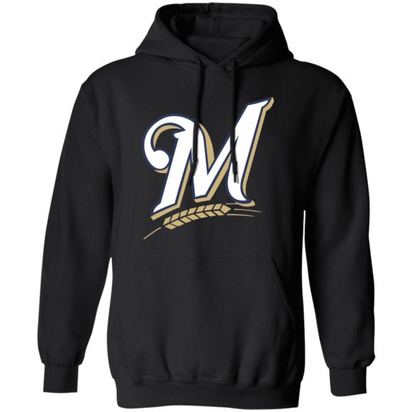 Milwaukee Brewers Baseball  Unisex Sizing Blend Material Pullover Hoodie - Image 4