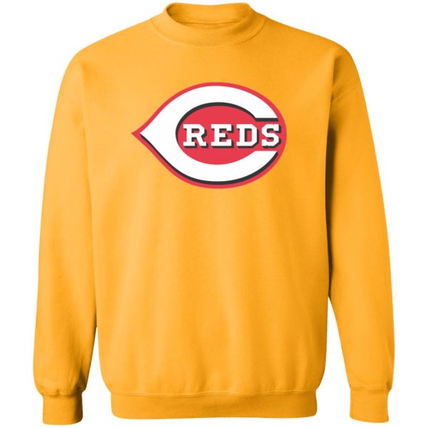 Cincinnati Reds Baseball  Unisex Sizing Blend Material Crewneck Pullover Sweatshirt - Image 10