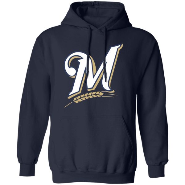 Milwaukee Brewers Baseball  Unisex Sizing Blend Material Pullover Hoodie - Image 5