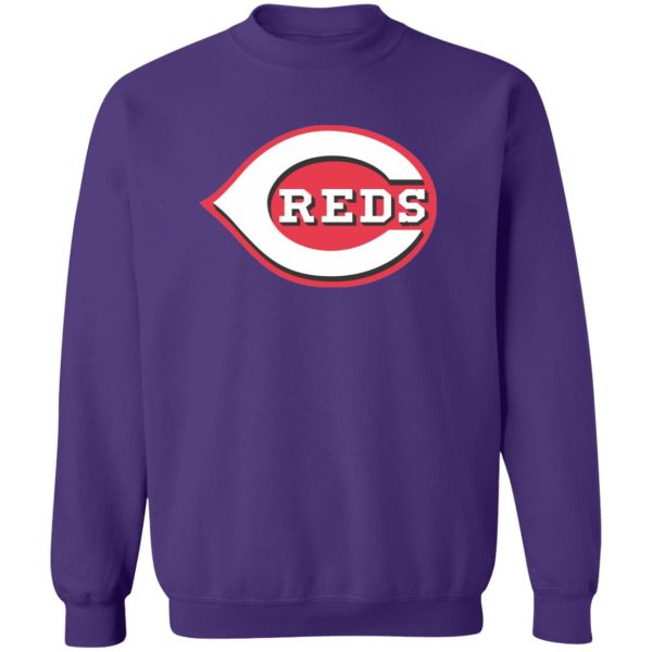 Cincinnati Reds Baseball  Unisex Sizing Blend Material Crewneck Pullover Sweatshirt - Image 11