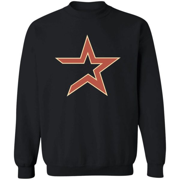 Houston Astros Baseball  Unisex Sizing Blend Material Crewneck Pullover Sweatshirt - Image 4