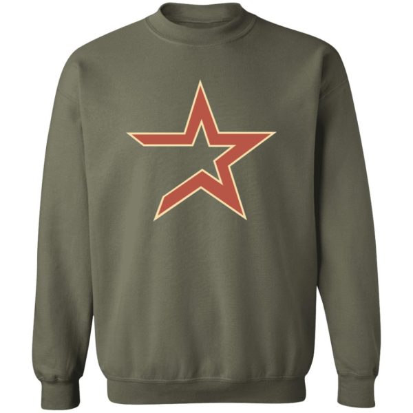 Houston Astros Baseball  Unisex Sizing Blend Material Crewneck Pullover Sweatshirt - Image 7