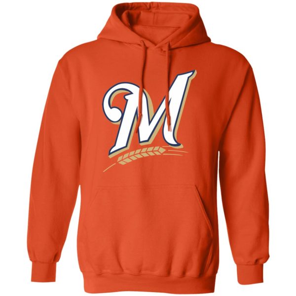 Milwaukee Brewers Baseball  Unisex Sizing Blend Material Pullover Hoodie - Image 10