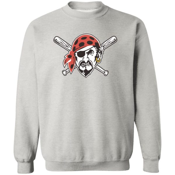 Pittsburgh Pirates Baseball  Unisex Sizing Blend Material Crewneck Pullover Sweatshirt