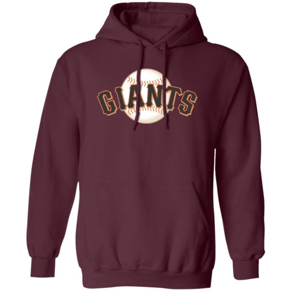 San Francisco Giants Baseball  Unisex Sizing Blend Material Pullover Hoodie - Image 8