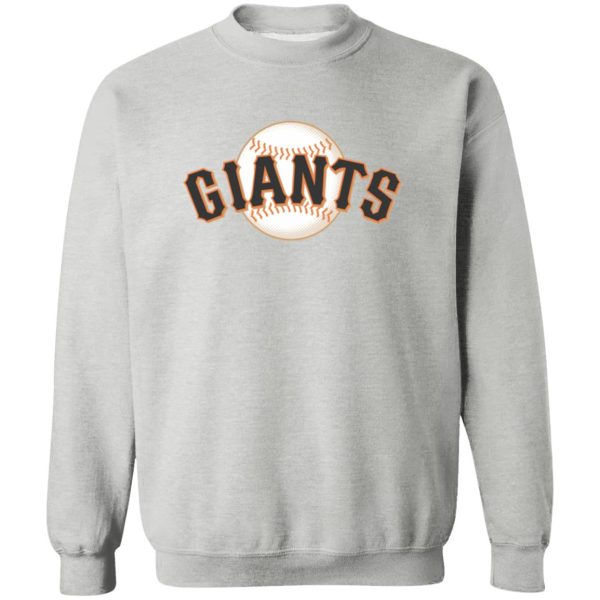 San Francisco Giants Baseball  Unisex Sizing Blend Material Crewneck Pullover Sweatshirt - Image 2