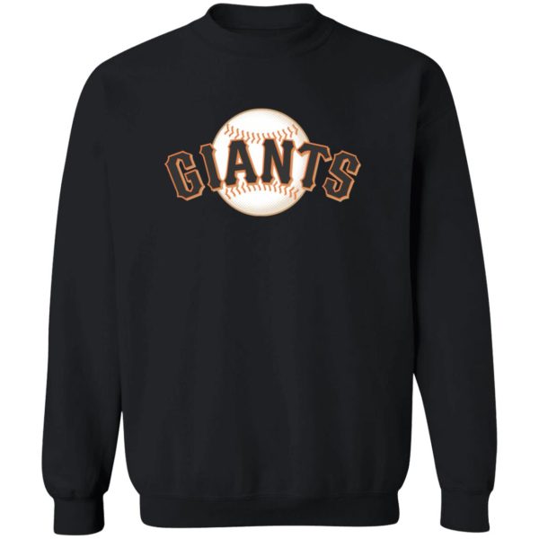 San Francisco Giants Baseball  Unisex Sizing Blend Material Crewneck Pullover Sweatshirt - Image 4