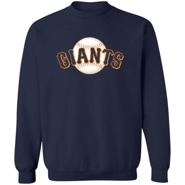 San Francisco Giants Baseball  Unisex Sizing Blend Material Crewneck Pullover Sweatshirt - Image 6