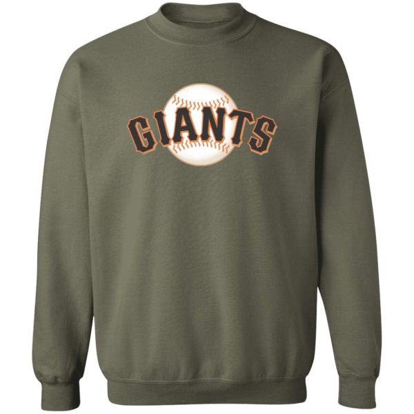 San Francisco Giants Baseball  Unisex Sizing Blend Material Crewneck Pullover Sweatshirt - Image 7