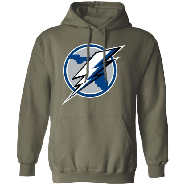 Tampa Bay Lightning Ice hockey  Unisex Sizing Blend Material Pullover Hoodie - Image 9