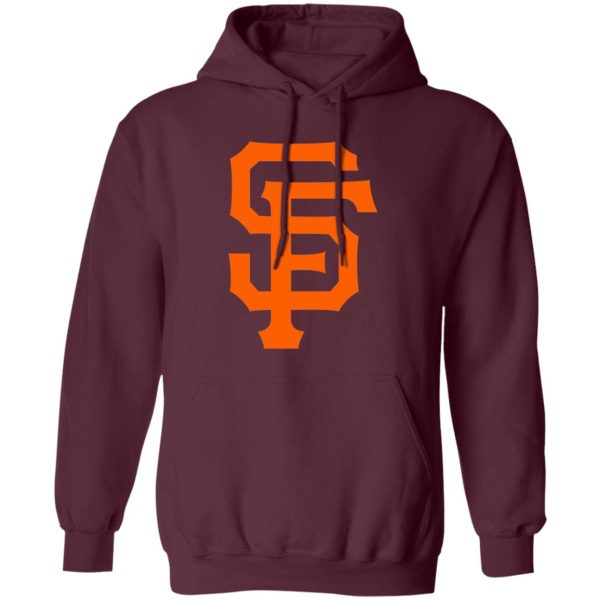 San Francisco Giants Baseball  Unisex Sizing Blend Material Pullover Hoodie - Image 8