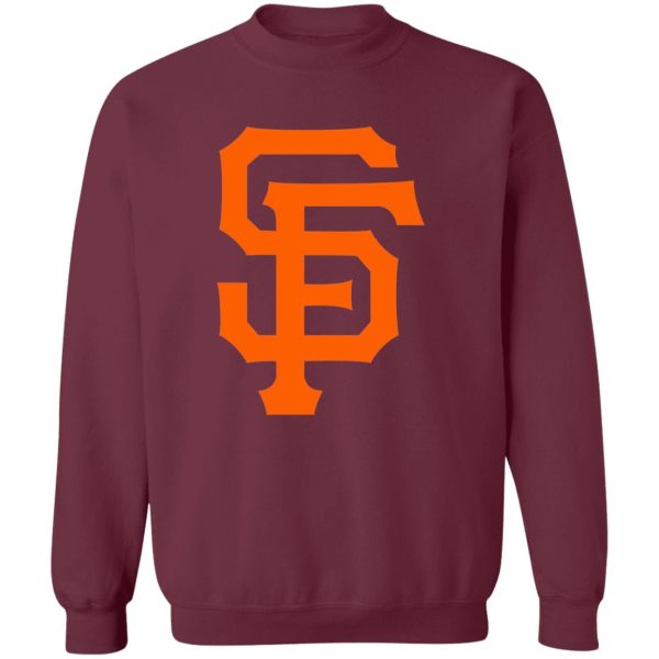 San Francisco Giants Baseball  Unisex Sizing Blend Material Crewneck Pullover Sweatshirt - Image 5